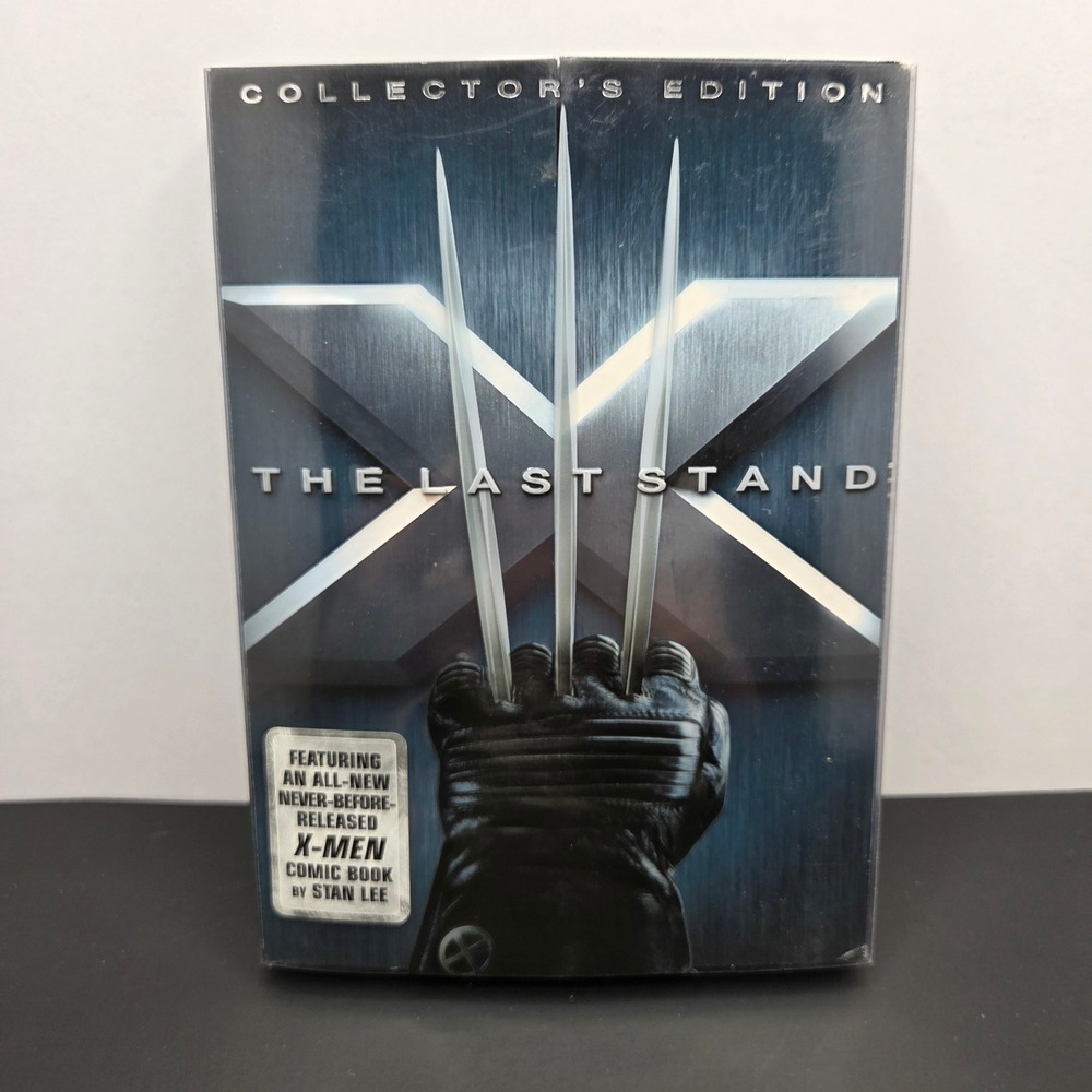 Marvel X-Men The Last Stand DVD Collector's Edition Widescreen Stan Lee Comic